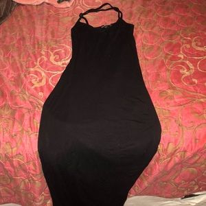 Black long dress